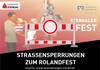 Straßensperrungen zum Rolandfest bereits ab 12. Juni 2025