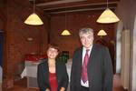 MItglieder des VHS-Beirates: Silke Pidun und Peter Ludwig