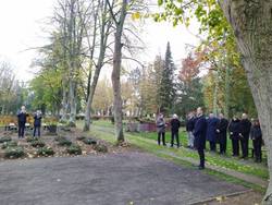 Gedenken auf dem städtischen Friedhof