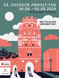 Sachsen-Anhalt-Tag 2024 findet Ende August in Stendal statt