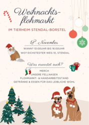 Weihnachtsflohmarkt im Tierheim Stendal-Borstel