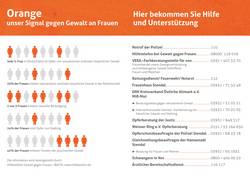 Nein zu Gewalt an Frauen