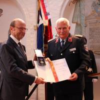 150 Jahre Freiwillige Feuerwehr - Klaus Schmotz und Kai-Uwe Lohse