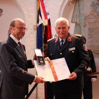 150 Jahre Freiwillige Feuerwehr - Klaus Schmotz und Kai-Uwe Lohse