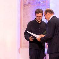 Der Musiker Lars Düseler erhält den Kulturförderpreis. ©Andreas Krüger